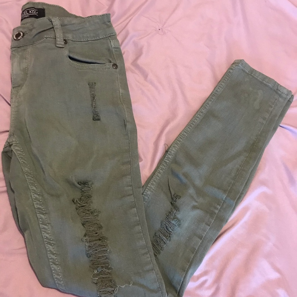 Angel kiss green pants